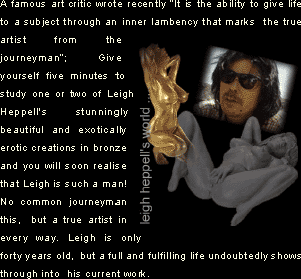 Leigh Heppell Erotic Sculptures